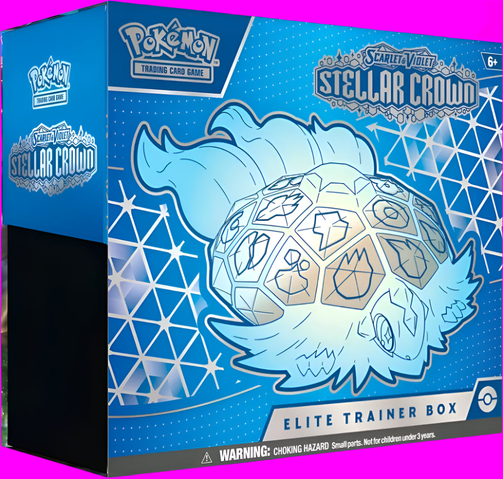 Pokémon TCG Scarlet & Violet Stellar Crown Elite Trainer box